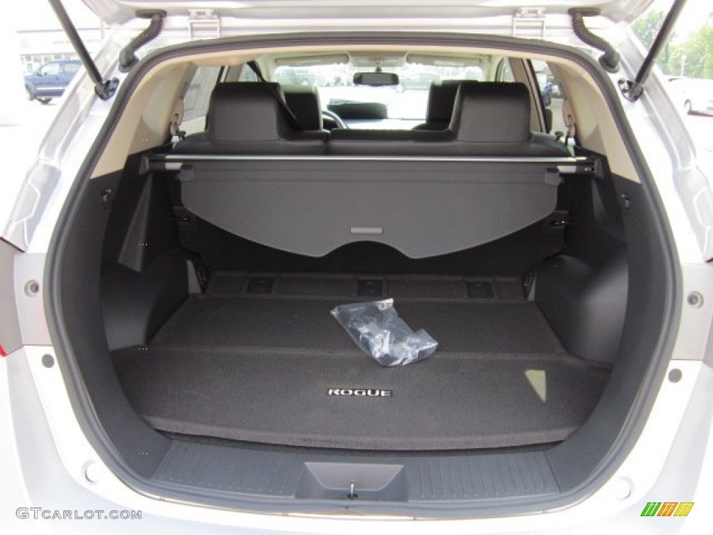 2011 Rogue SL AWD - Silver Ice Metallic / Black photo #17