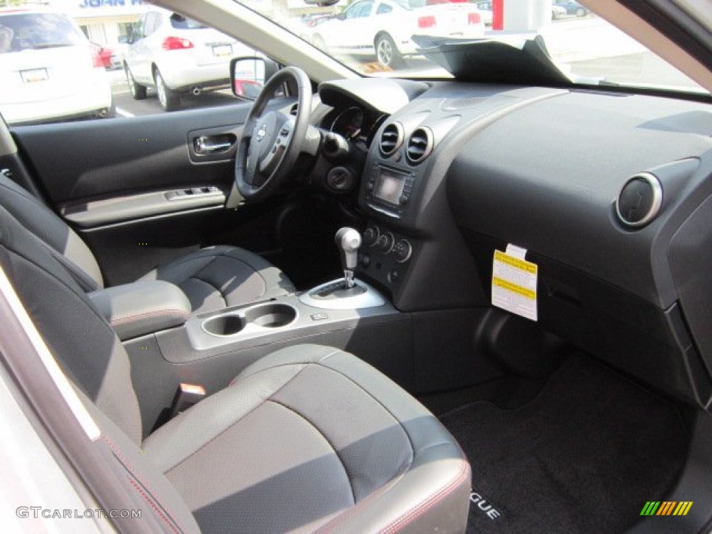 2011 Rogue SL AWD - Silver Ice Metallic / Black photo #19