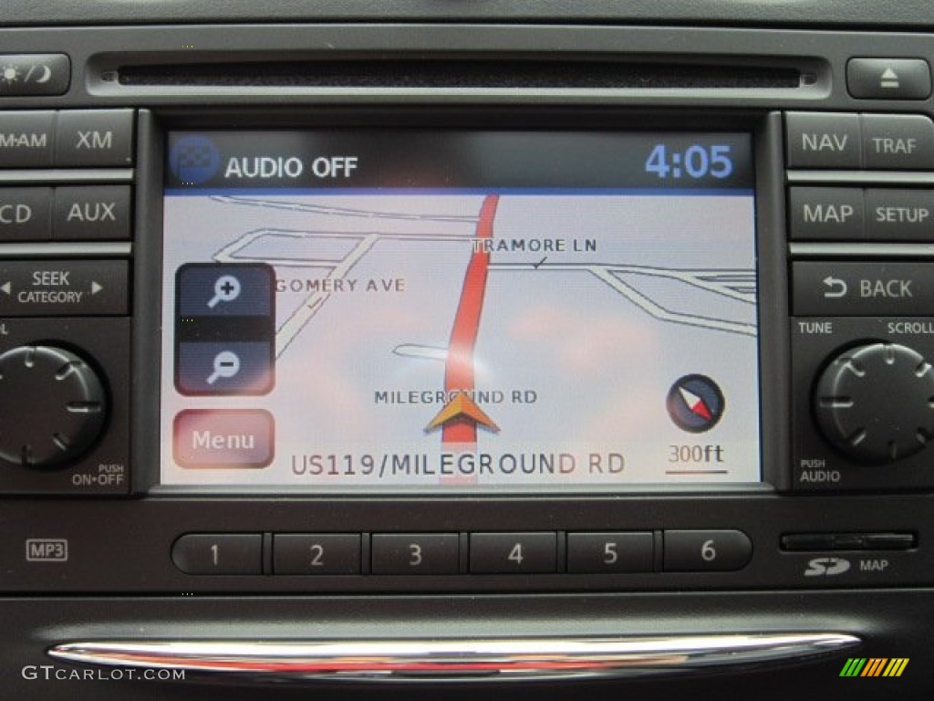 2011 Rogue SL AWD - Wicked Black / Black photo #5