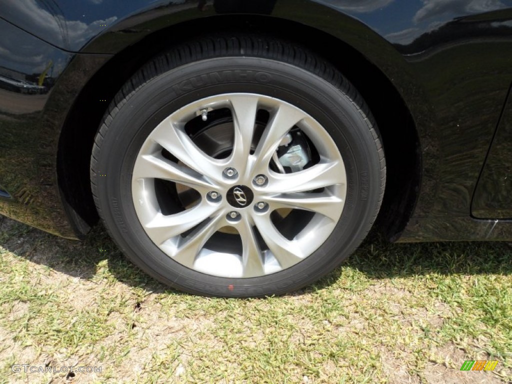 2011 Sonata Limited 2.0T - Midnight Black / Camel photo #11