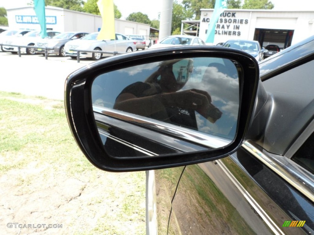 2011 Sonata Limited 2.0T - Midnight Black / Camel photo #13