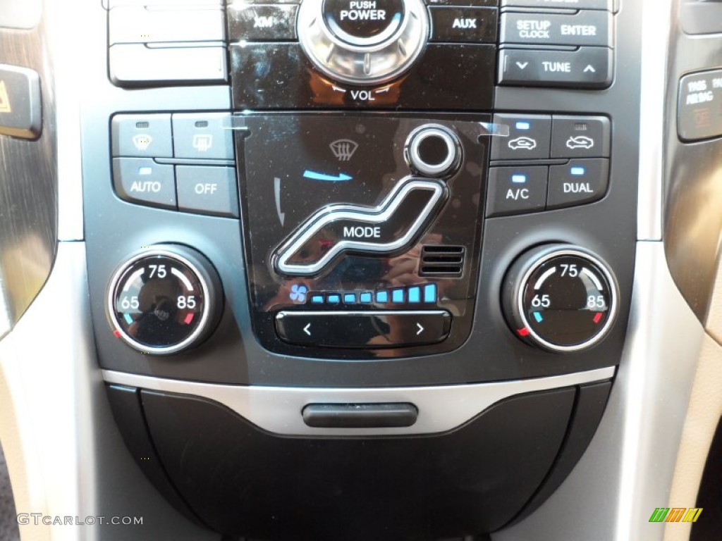 2011 Sonata Limited 2.0T - Midnight Black / Camel photo #32