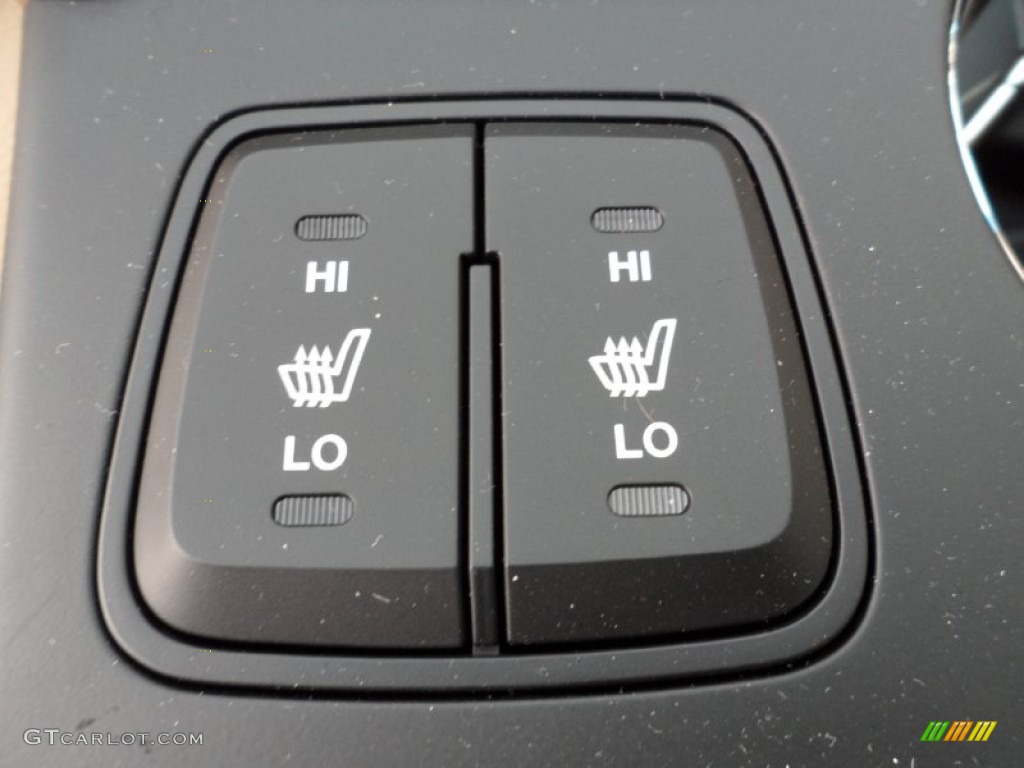 2011 Sonata Limited 2.0T - Midnight Black / Camel photo #35