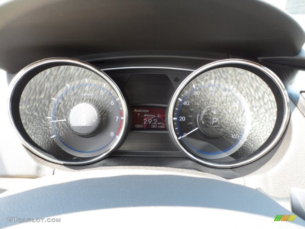 2011 Sonata Limited 2.0T - Midnight Black / Camel photo #38