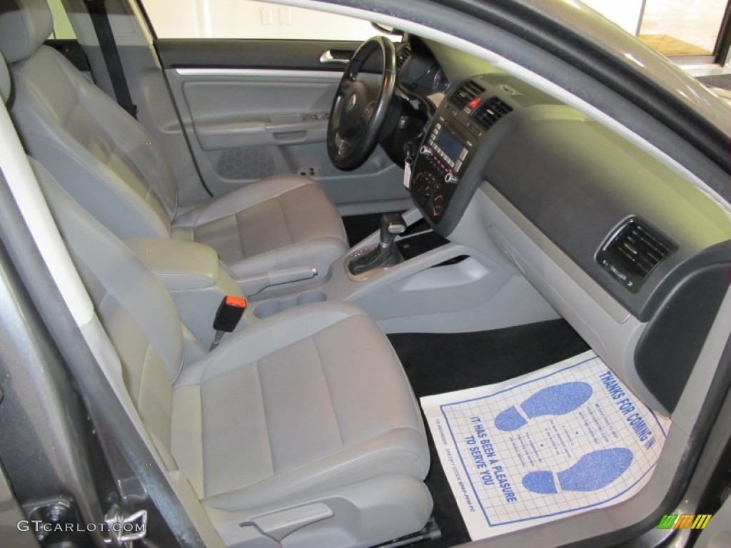 Art Grey Interior 2009 Volkswagen Jetta TDI Sedan Photo #51093482
