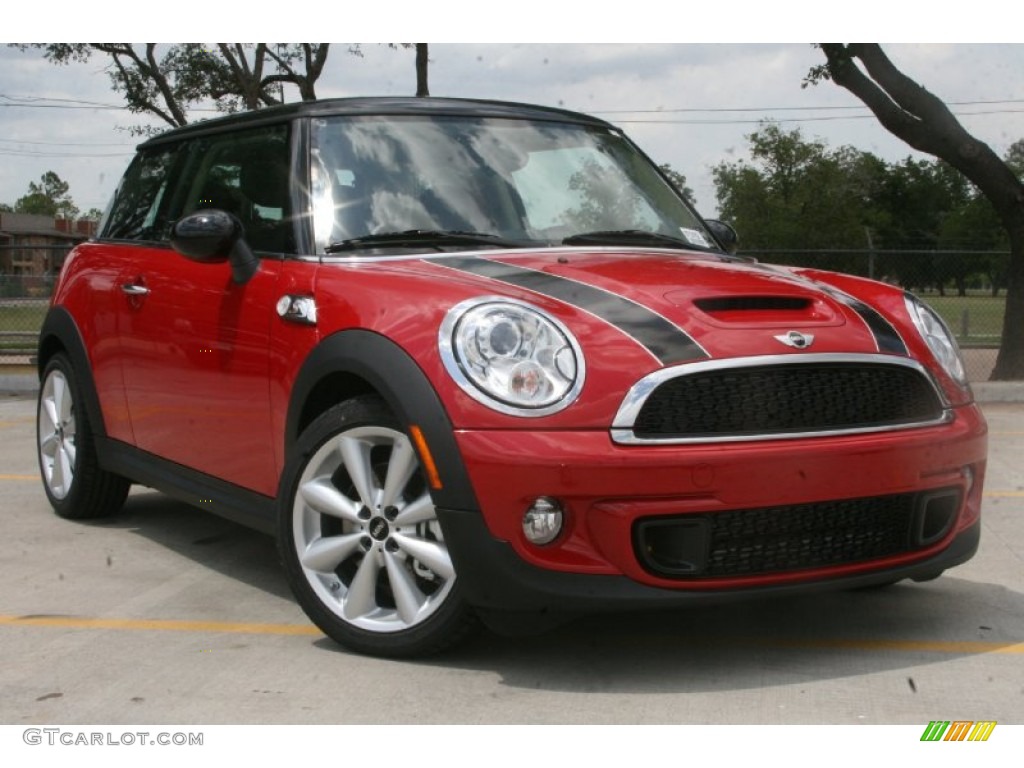 2011 Cooper S Hardtop - Chili Red / Carbon Black photo #1