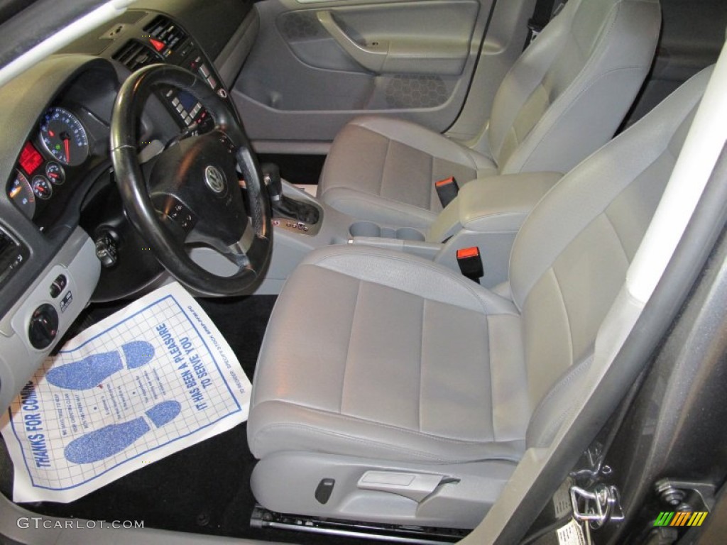 Art Grey Interior 2009 Volkswagen Jetta TDI Sedan Photo #51093545