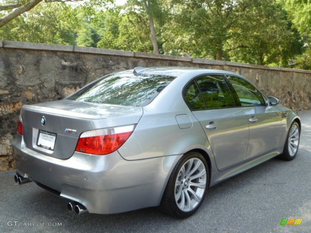 2006 M5  - Silver Gray Metallic / Black photo #4