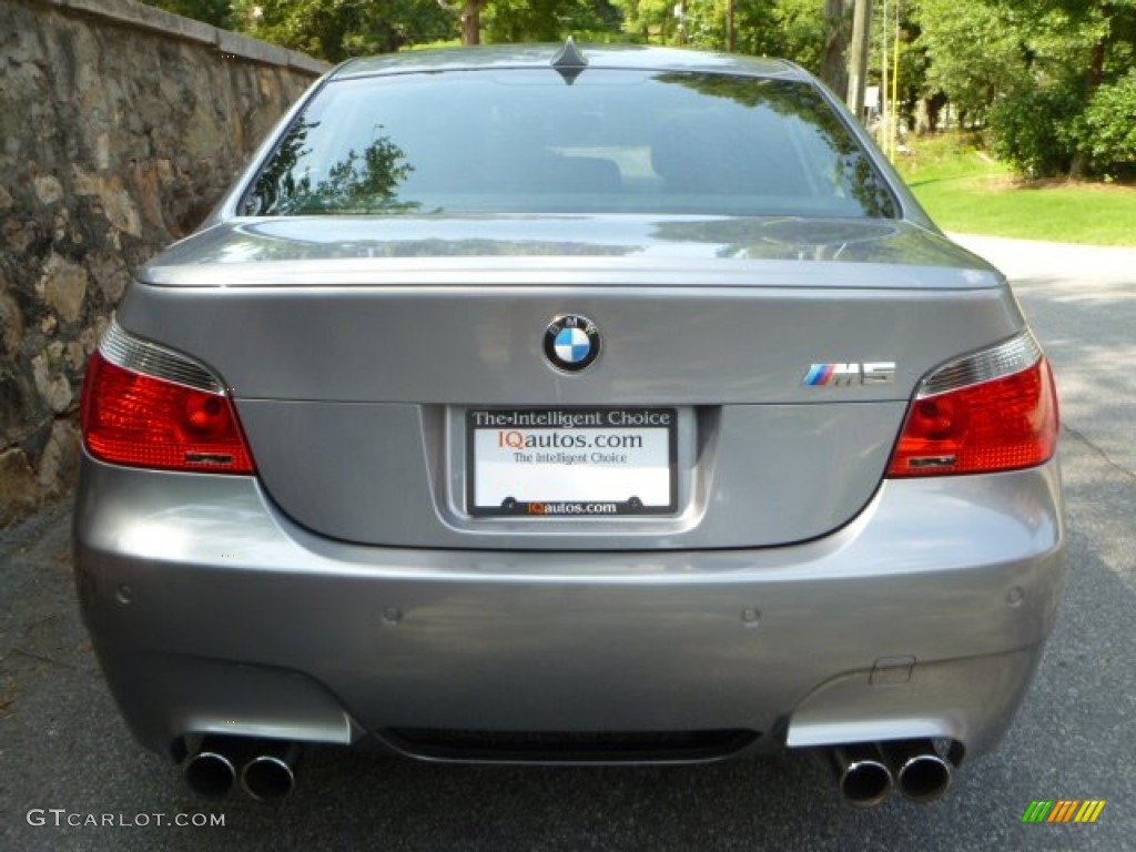 2006 M5  - Silver Gray Metallic / Black photo #5
