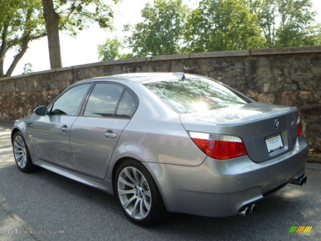 2006 M5  - Silver Gray Metallic / Black photo #6