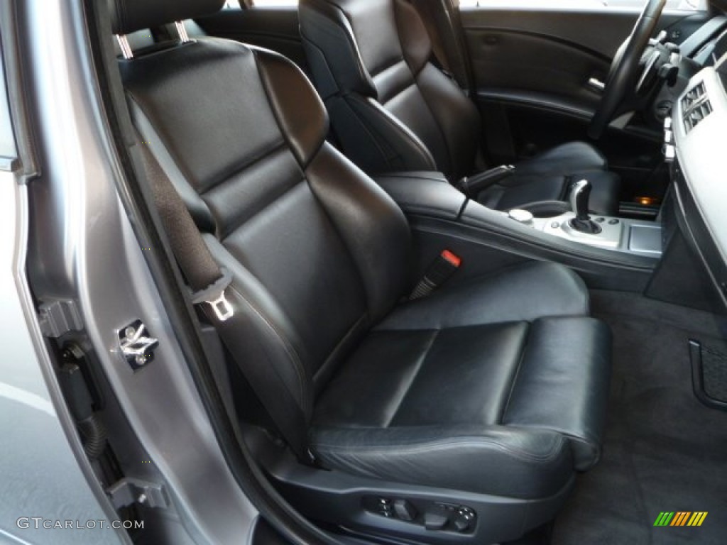 Black Interior 2006 BMW M5 Standard M5 Model Photo #51093722