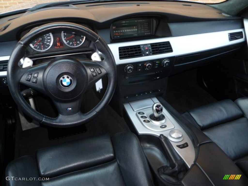 Black Interior 2006 BMW M5 Standard M5 Model Photo #51093734