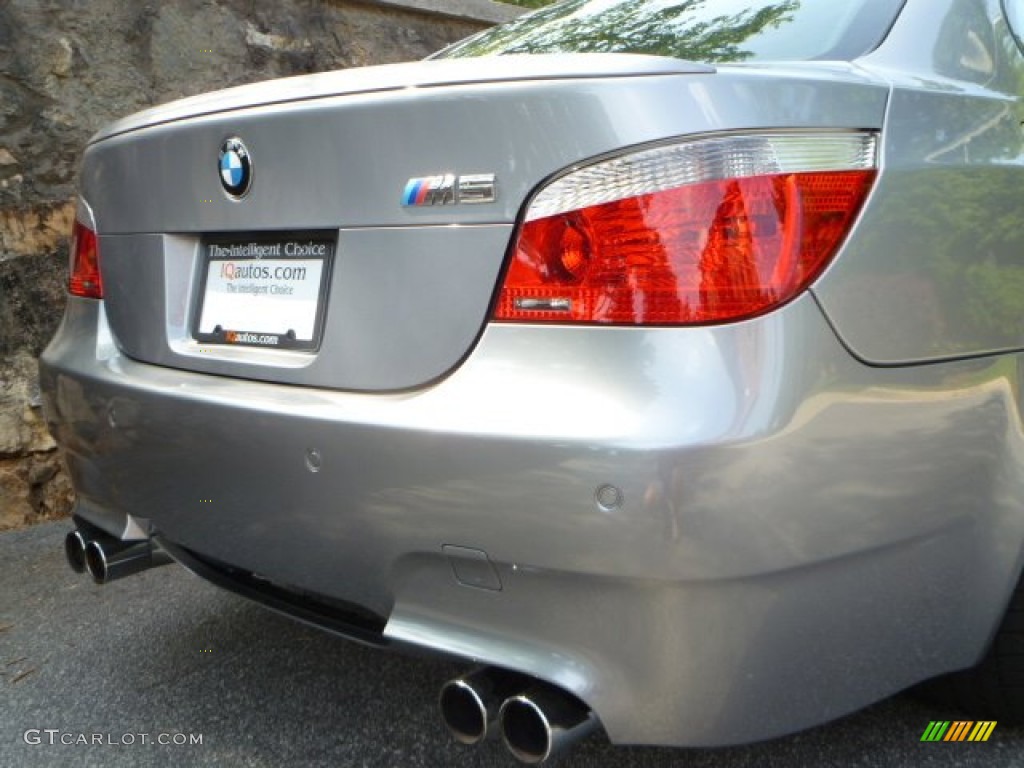 2006 M5  - Silver Gray Metallic / Black photo #12