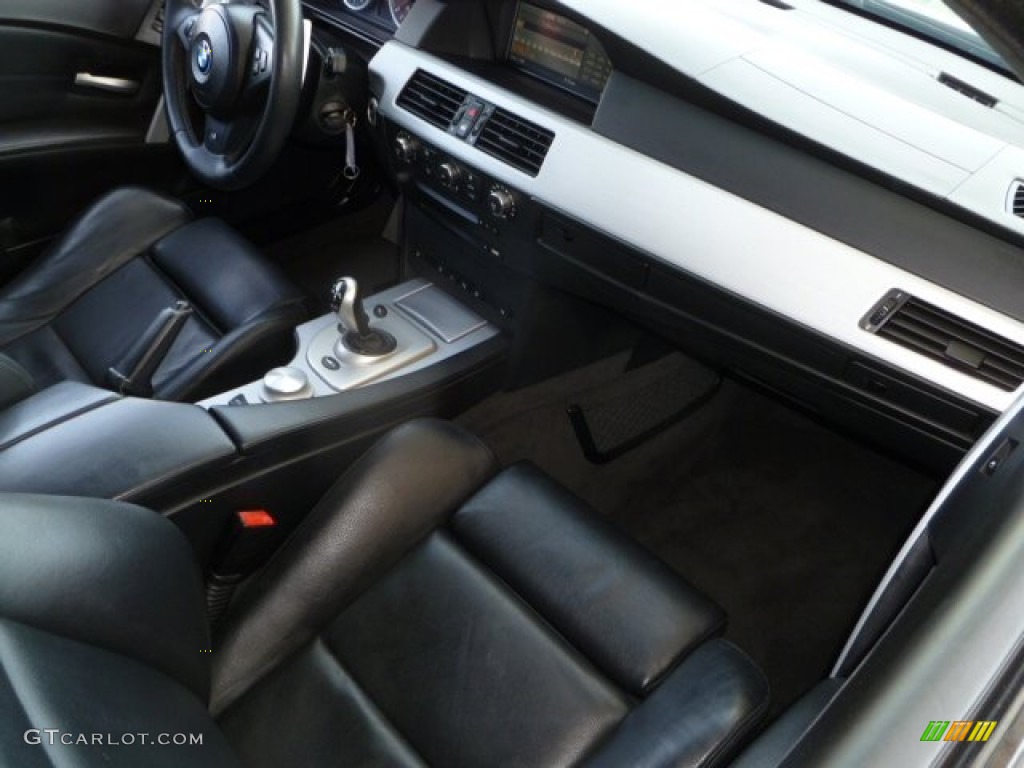 2006 M5  - Silver Gray Metallic / Black photo #20