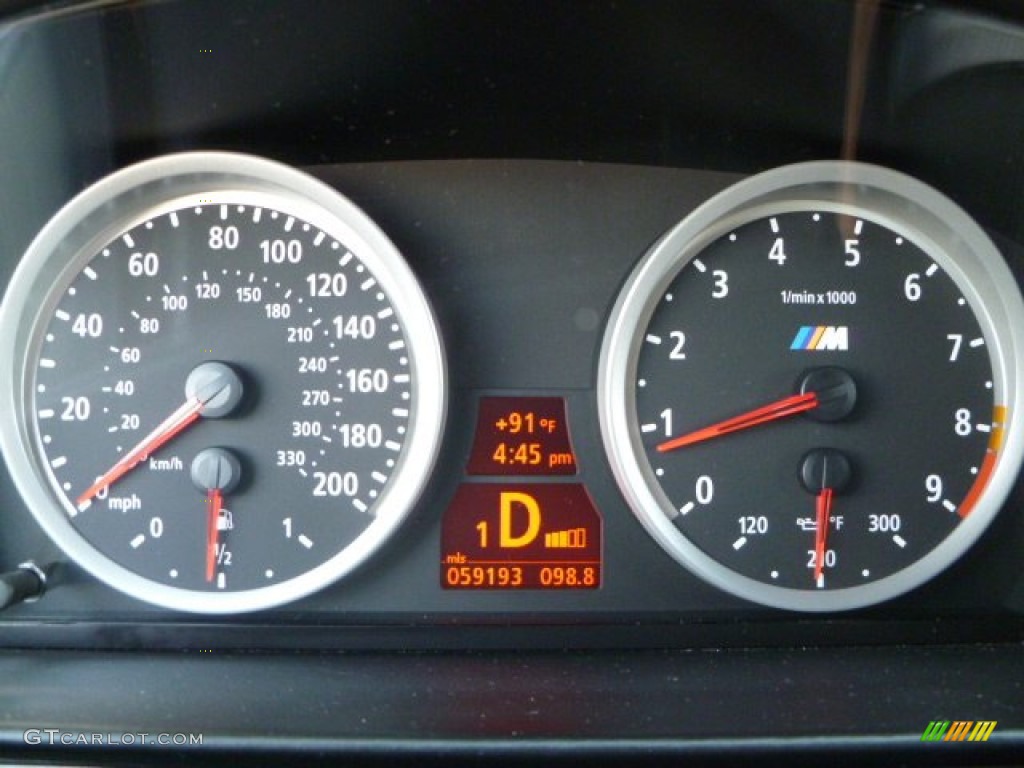 2006 BMW M5 Standard M5 Model Gauges Photo #51094112