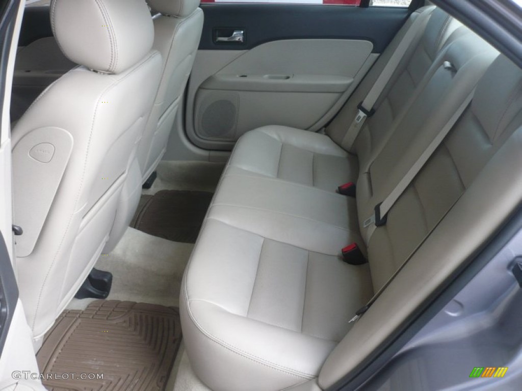 2007 Fusion SEL V6 - Tungsten Grey Metallic / Light Stone photo #10