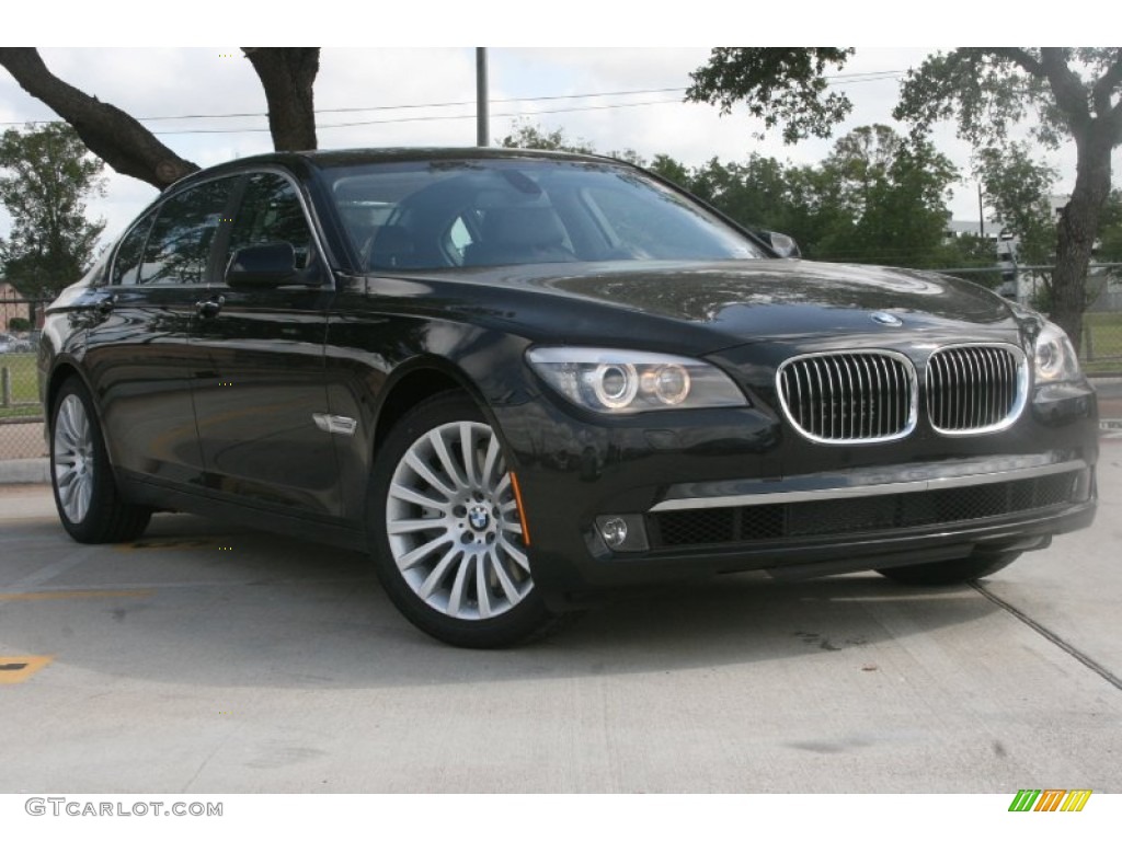 2012 7 Series 750Li Sedan - Black Sapphire Metallic / Black photo #1