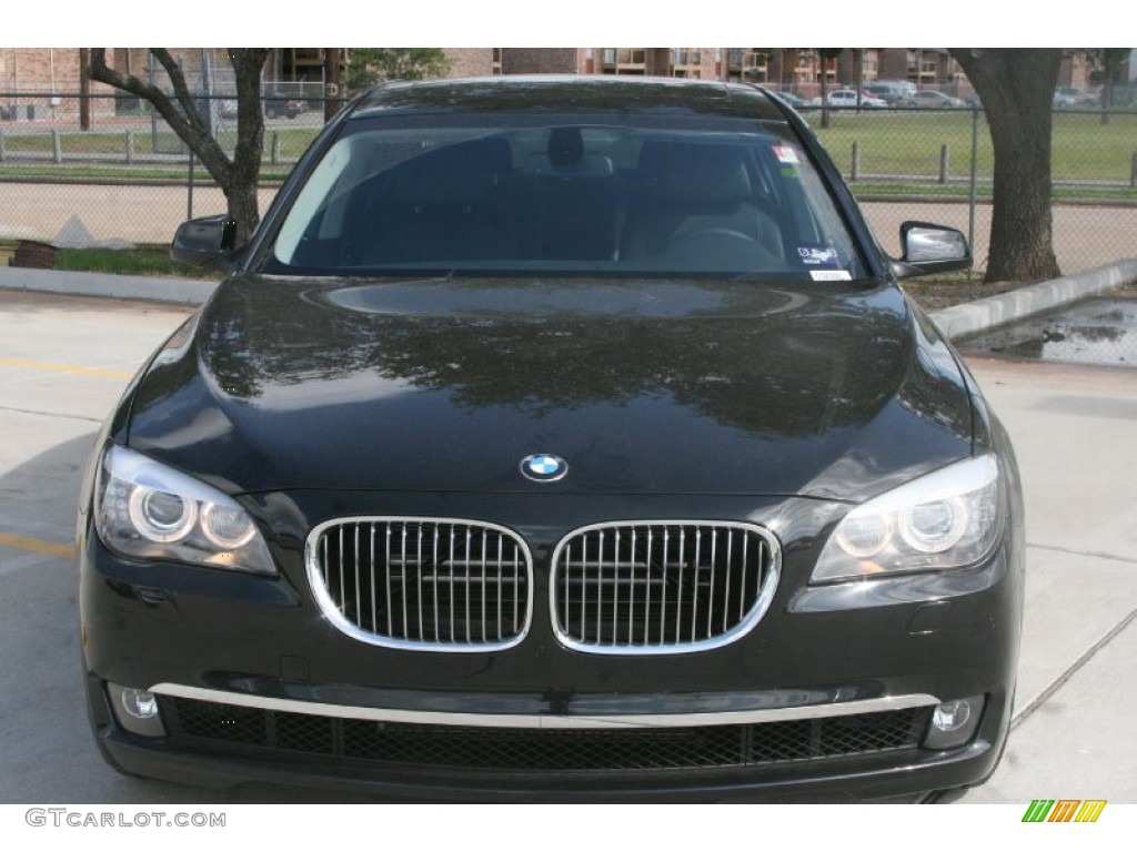 2012 7 Series 750Li Sedan - Black Sapphire Metallic / Black photo #2