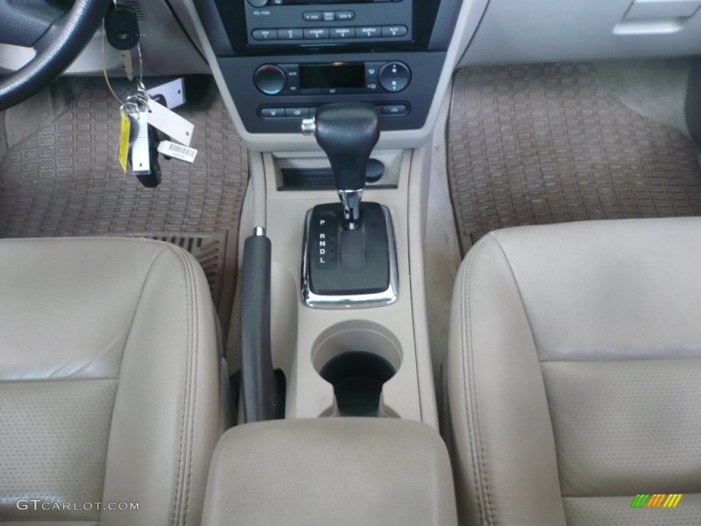 2007 Fusion SEL V6 - Tungsten Grey Metallic / Light Stone photo #17