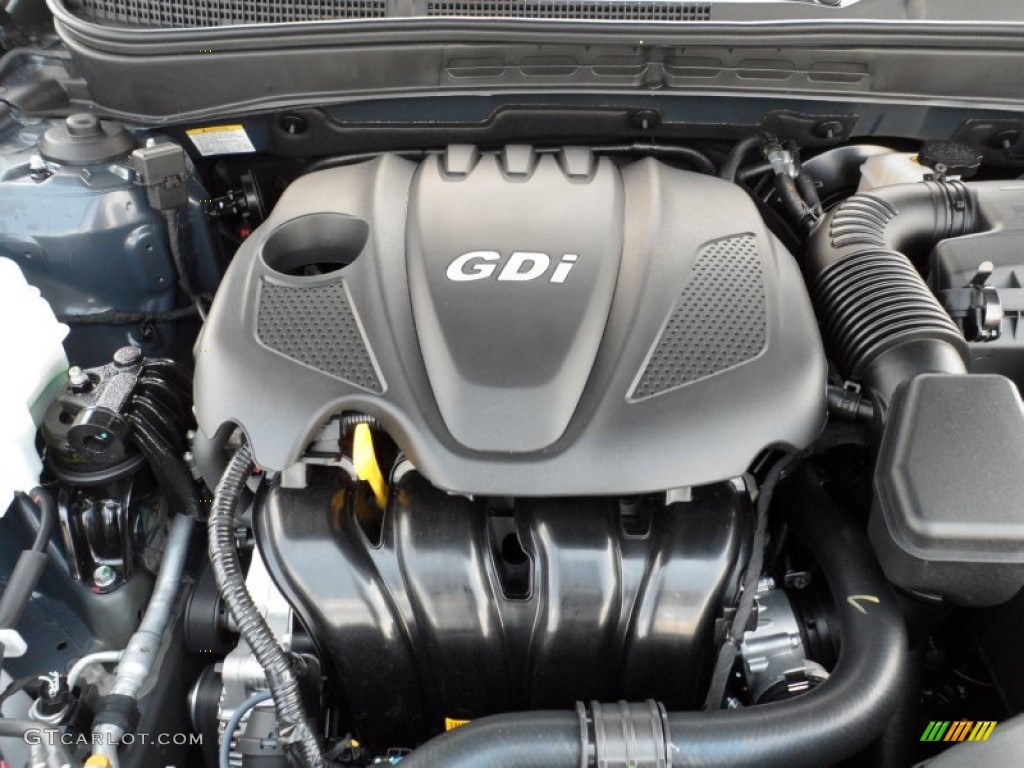 2012 Hyundai Sonata SE 2.4 Liter GDI DOHC 16-Valve D-CVVT 4 Cylinder Engine Photo #51094748