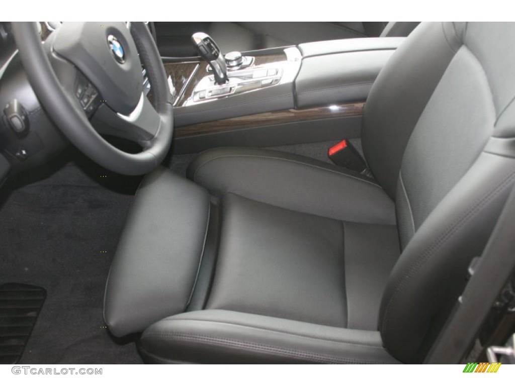 Black Interior 2012 BMW 7 Series 750Li Sedan Photo #51094823