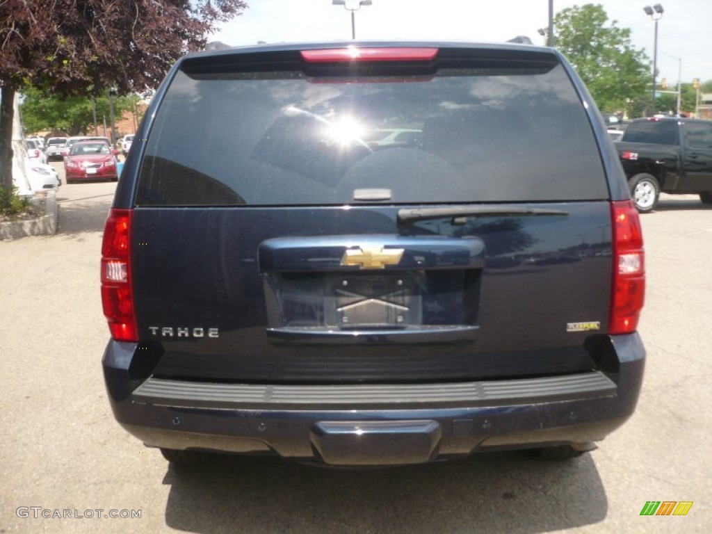 2009 Tahoe LT 4x4 - Dark Blue Metallic / Ebony photo #5