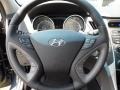 Gray 2012 Hyundai Sonata SE Steering Wheel