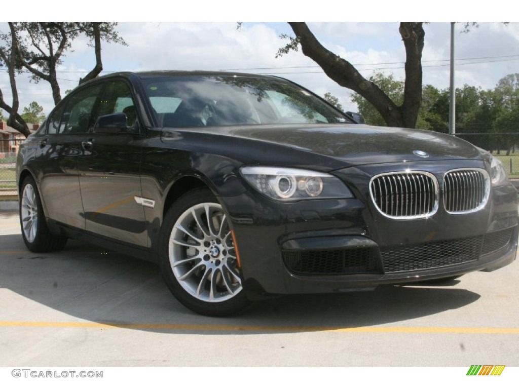 2012 7 Series 750Li Sedan - Jet Black / Black photo #1