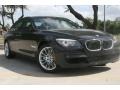 2012 Jet Black BMW 7 Series 750Li Sedan  photo #1