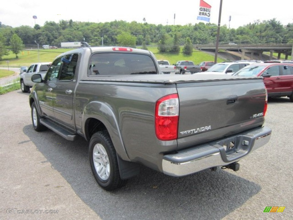 2005 Tundra SR5 Double Cab 4x4 - Phantom Gray Pearl / Light Charcoal photo #4