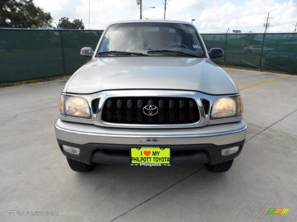 2001 Tacoma V6 Xtracab 4x4 - Lunar Mist Silver Metallic / Charcoal photo #8