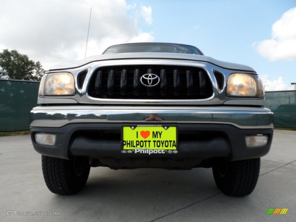 2001 Tacoma V6 Xtracab 4x4 - Lunar Mist Silver Metallic / Charcoal photo #9