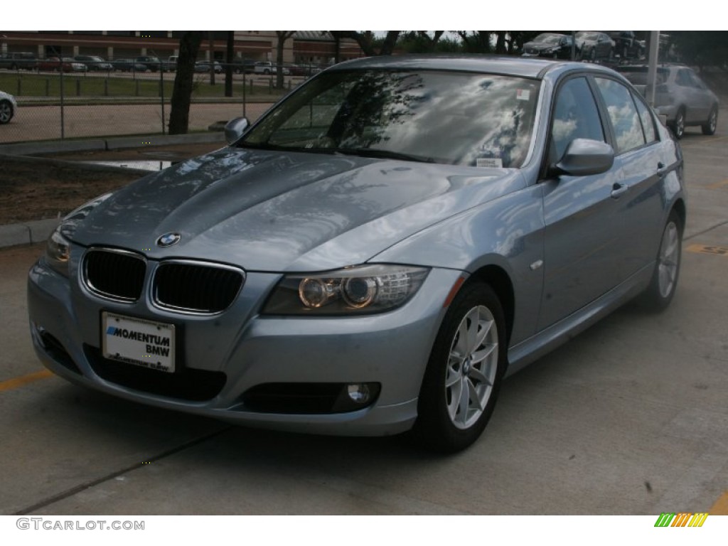 2010 3 Series 328i Sedan - Blue Water Metallic / Beige photo #12