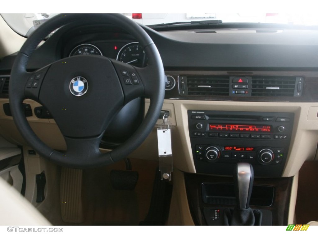 2010 3 Series 328i Sedan - Blue Water Metallic / Beige photo #13