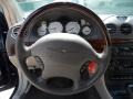 2002 Chrysler Concorde Light Taupe Interior Steering Wheel Photo