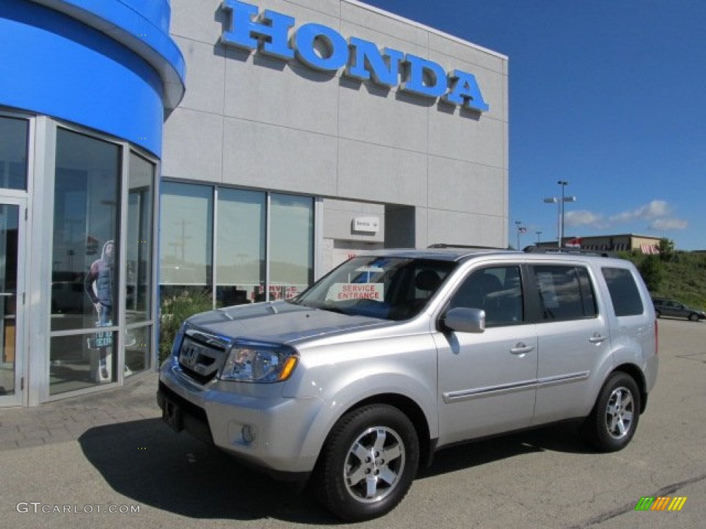 Alabaster Silver Metallic 2010 Honda Pilot Touring 4WD Exterior Photo #51097679