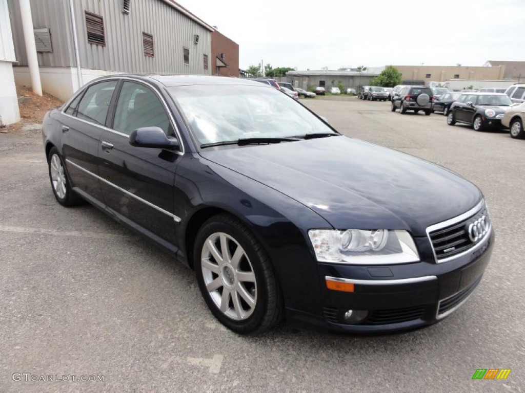 Night Blue Pearl 2005 Audi A8 4.2 quattro Exterior Photo #51097967