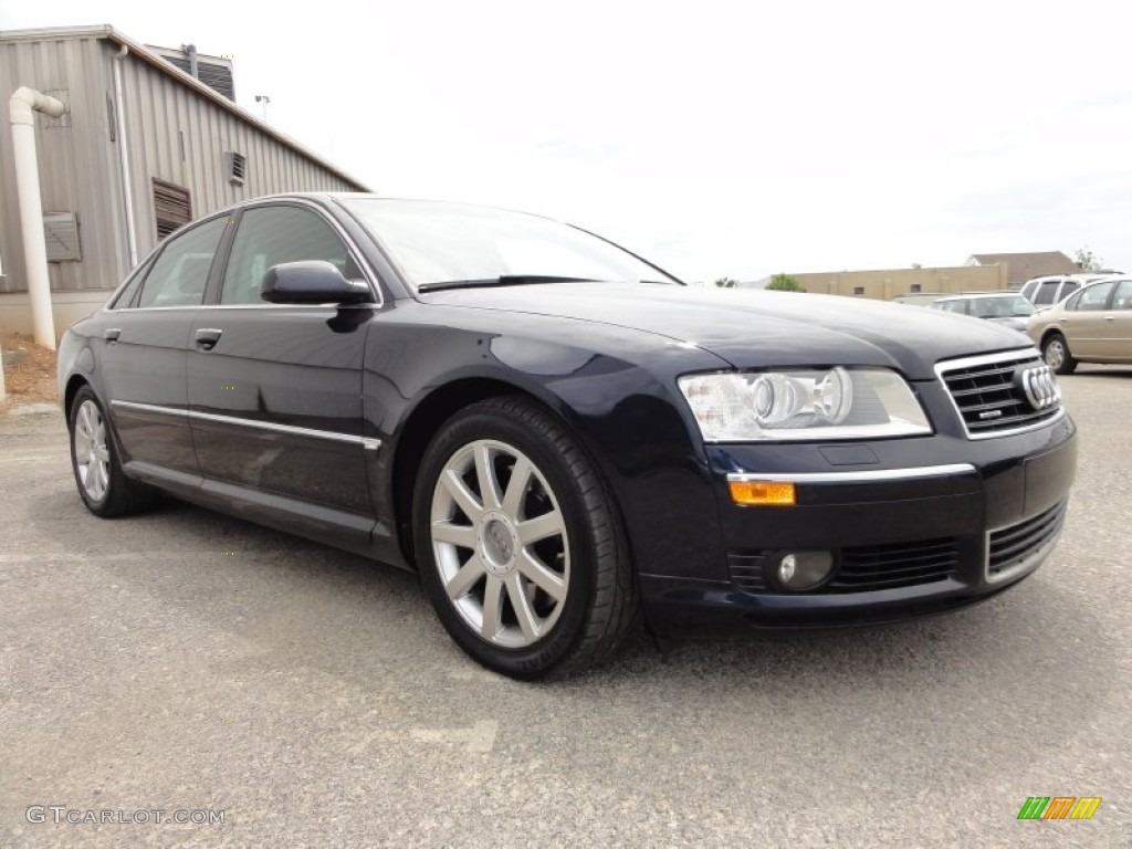 Night Blue Pearl 2005 Audi A8 4.2 quattro Exterior Photo #51097985