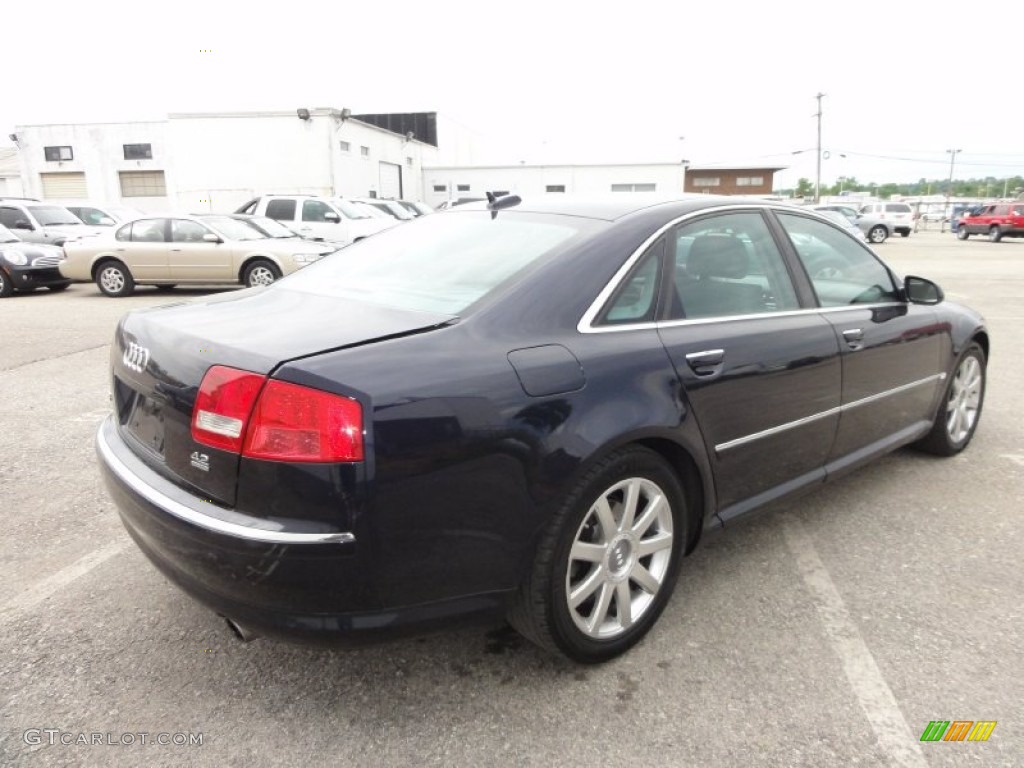 Night Blue Pearl 2005 Audi A8 4.2 quattro Exterior Photo #51098027