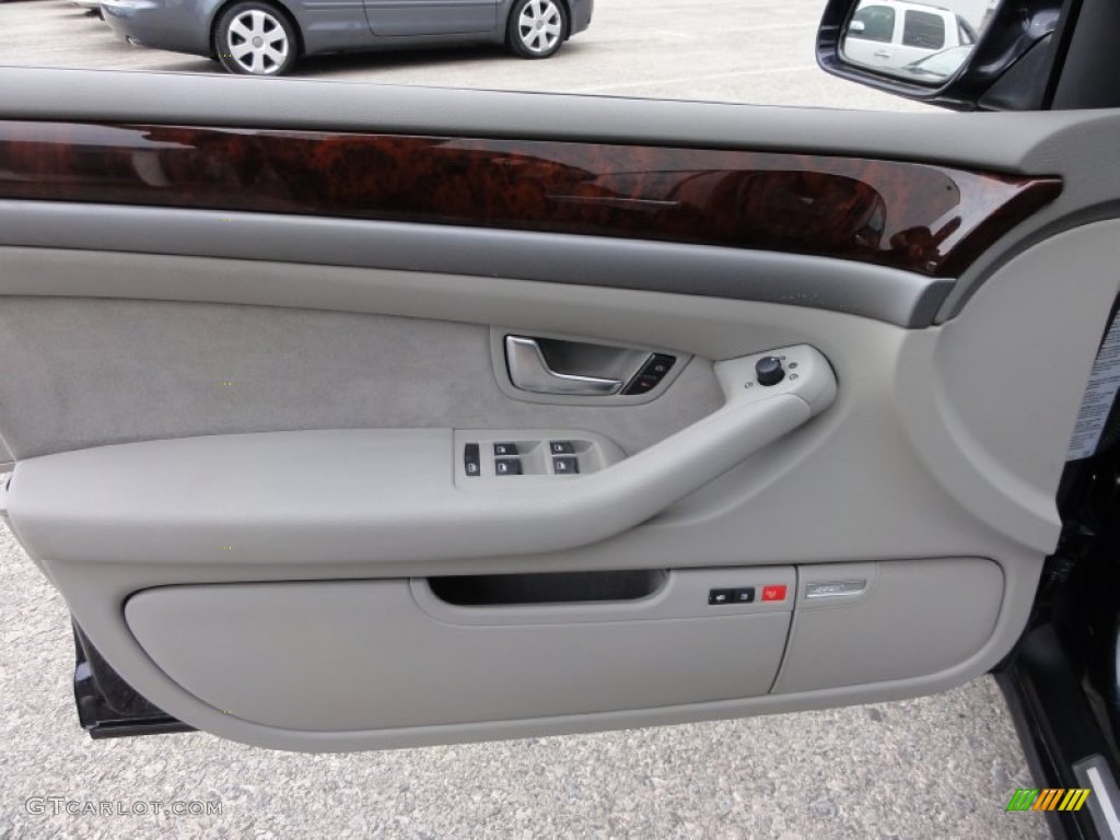 2005 Audi A8 4.2 quattro Platinum Door Panel Photo #51098144