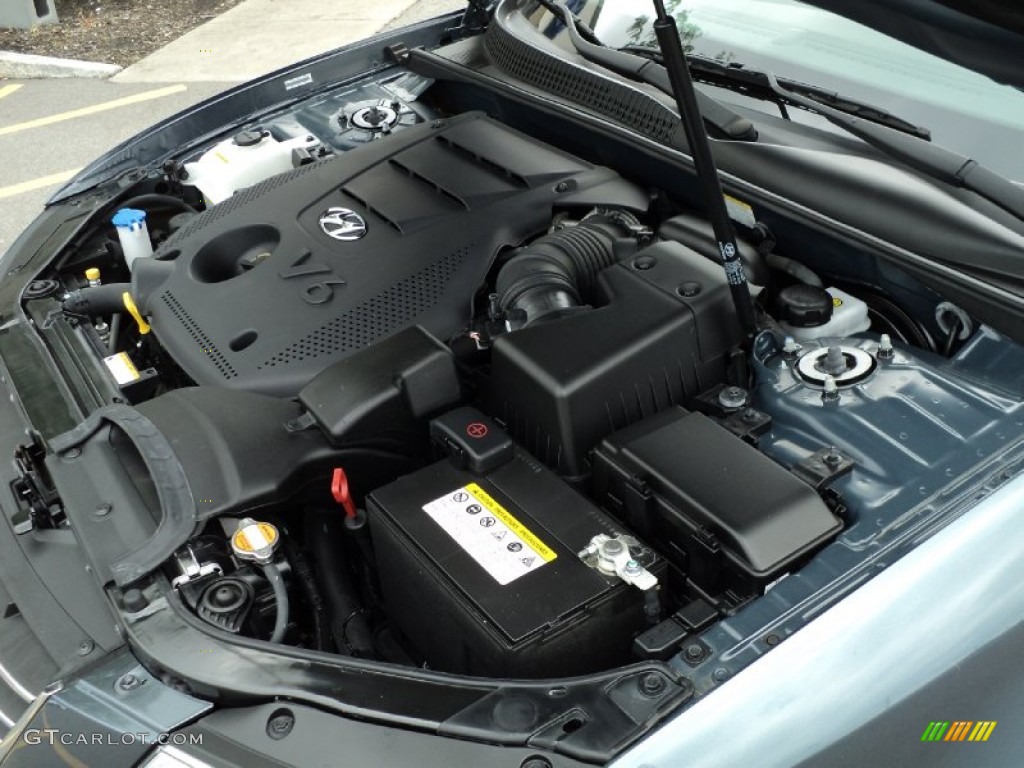 2010 Hyundai Sonata SE V6 3.3 Liter DOHC 24-Valve CVVT V6 Engine Photo #51098183