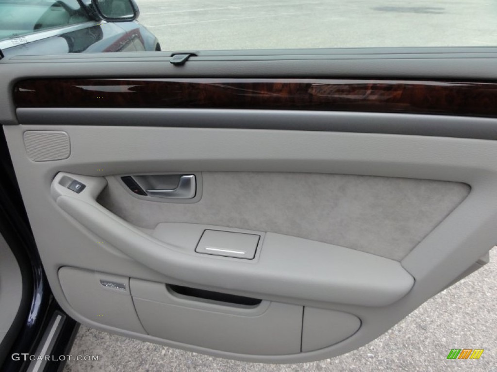 2005 Audi A8 4.2 quattro Platinum Door Panel Photo #51098318