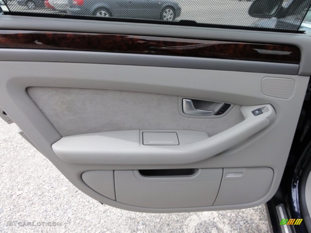 2005 Audi A8 4.2 quattro Platinum Door Panel Photo #51098351