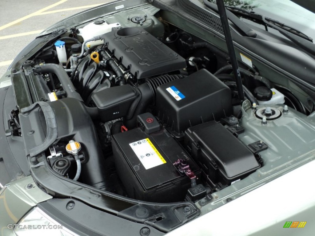 2010 Hyundai Sonata Limited 2.4 Liter DOHC 16-Valve CVVT 4 Cylinder Engine Photo #51098744