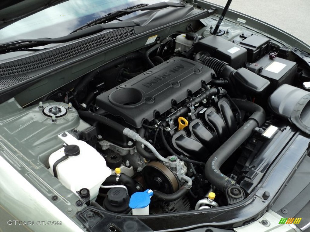 2010 Hyundai Sonata Limited 2.4 Liter DOHC 16-Valve CVVT 4 Cylinder Engine Photo #51098777