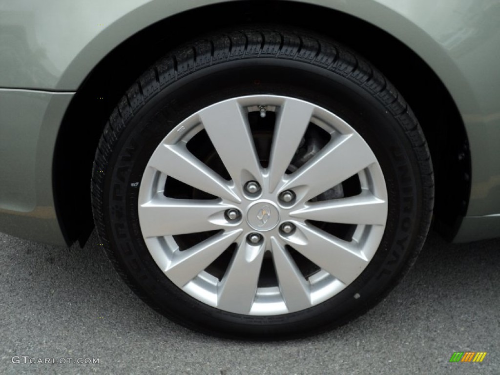 2010 Hyundai Sonata Limited Wheel Photo #51098825