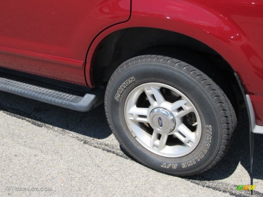 2004 Explorer XLT 4x4 - Redfire Metallic / Graphite photo #4
