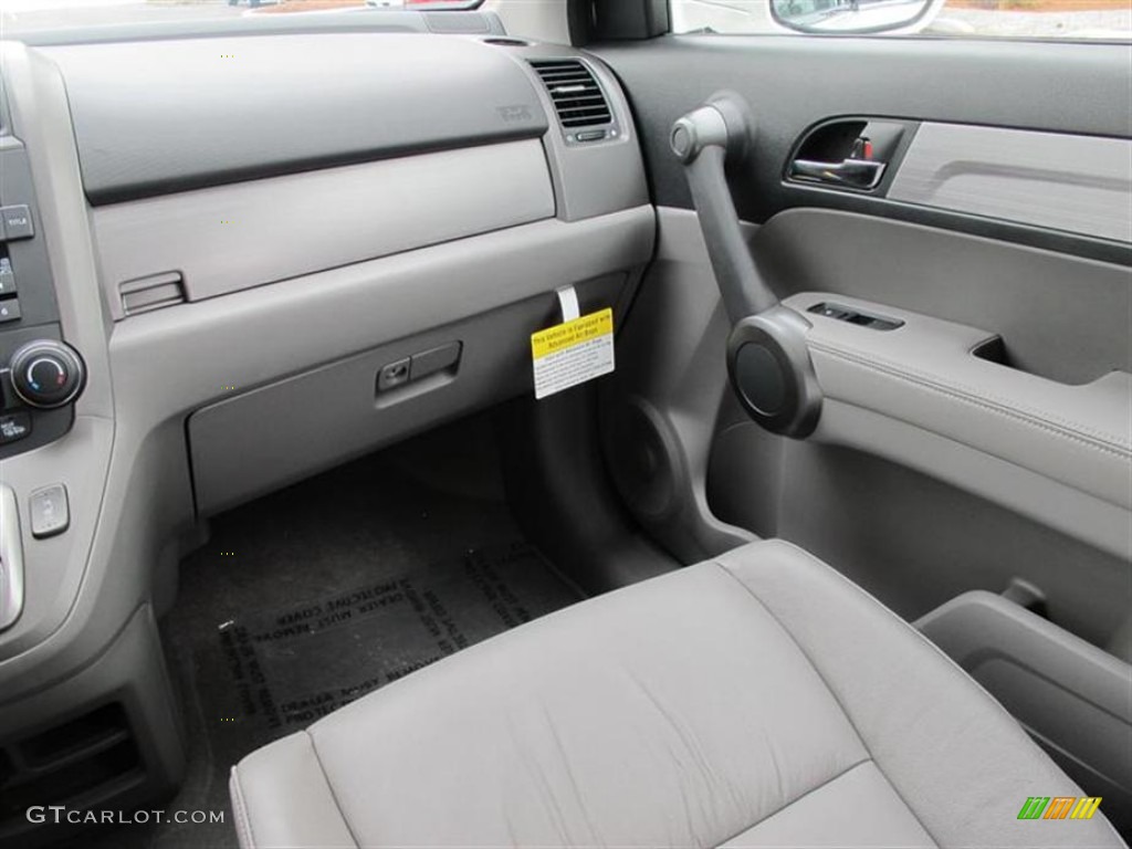 2011 CR-V EX-L - Taffeta White / Gray photo #7