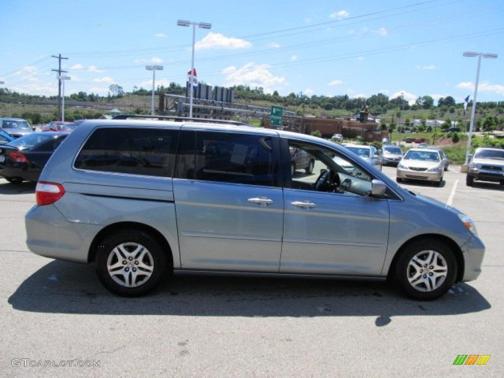 2005 Odyssey EX-L - Slate Green Metallic / Gray photo #6