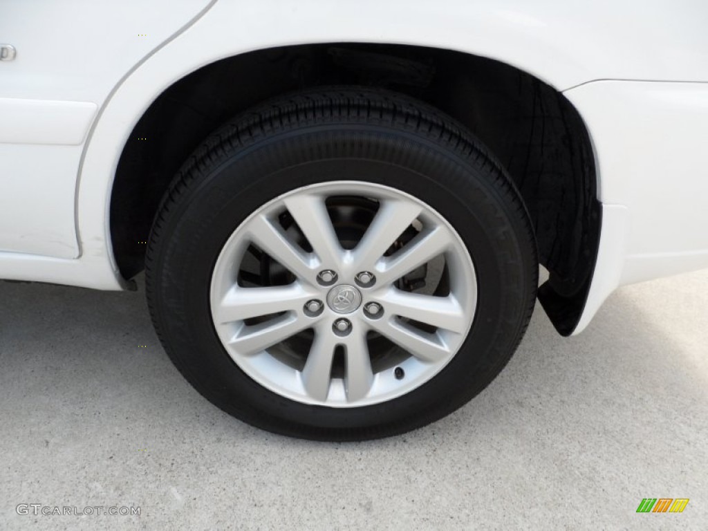 2007 Toyota Highlander Hybrid Limited Wheel Photo #51100322